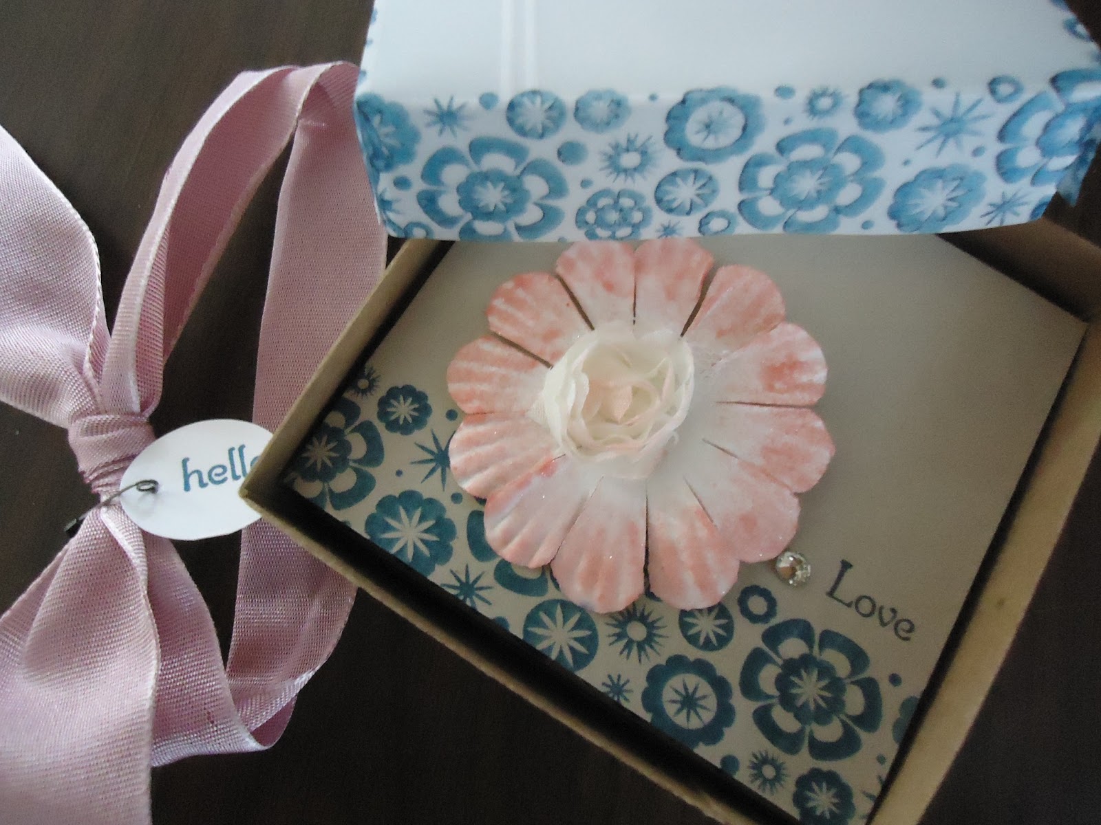 handmade by Julia Quinn cardmaking and supplies Mini Gift Card Box