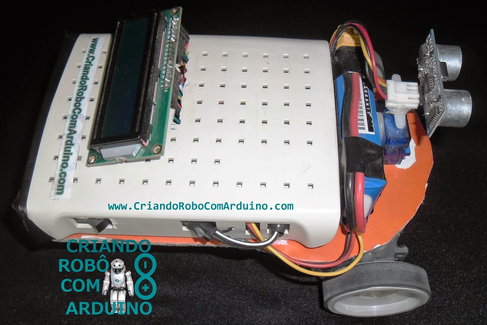 Criando Robô com Arduíno : CarAut v1. Criando um carrinho autônomo ...