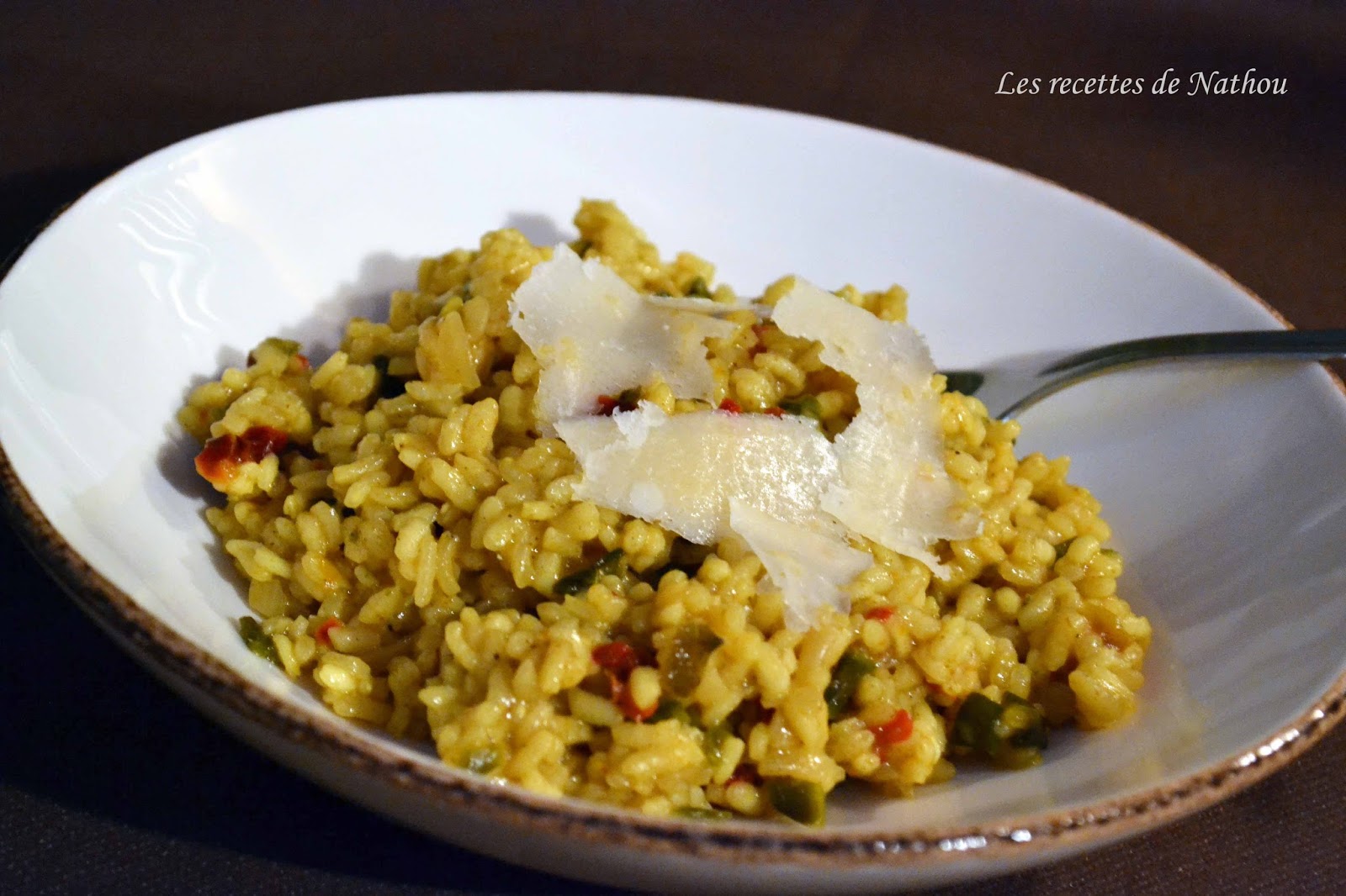 Ma cuisine au fil de mes idées... Risotto au curry de Delhaize