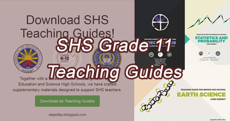 SHS Grade 11 Teaching Guides