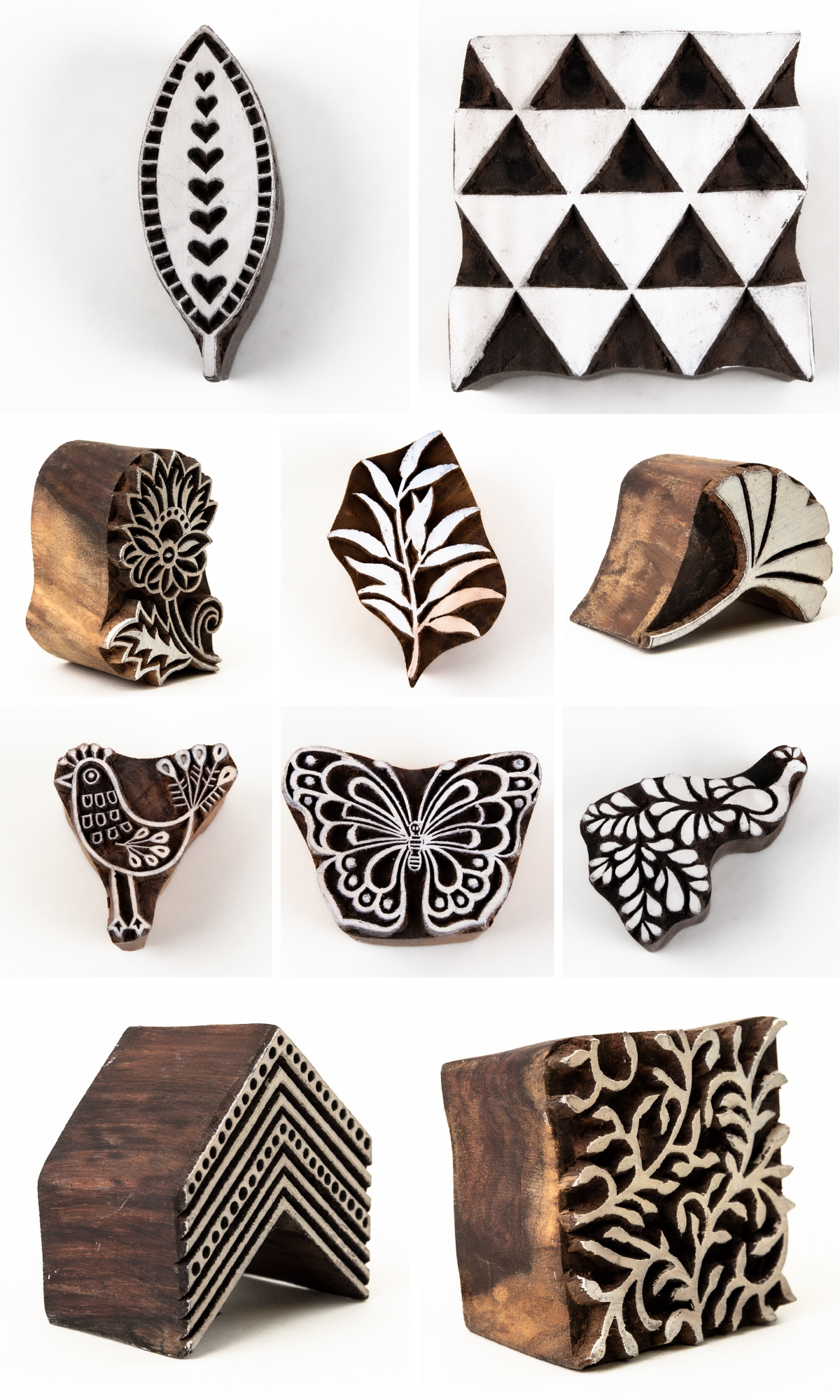 New Printing Blocks Place a Pattern with Brass and Wood the MAIWA BLOG