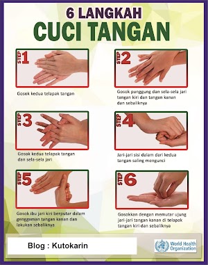 Cara Mencuci Tangan Dengan Benar Beserta Gambar Menurut WHO