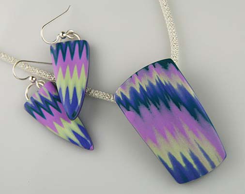 Kristie Foss Creations: Ripple Blade Mokume Gane