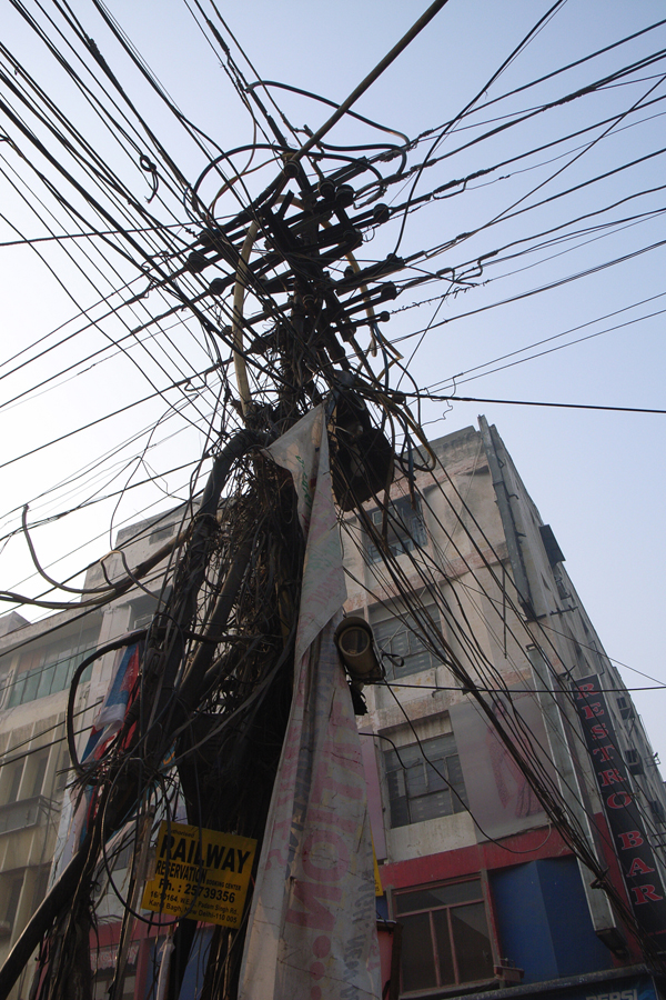 Second Chance Images Delhi power lines