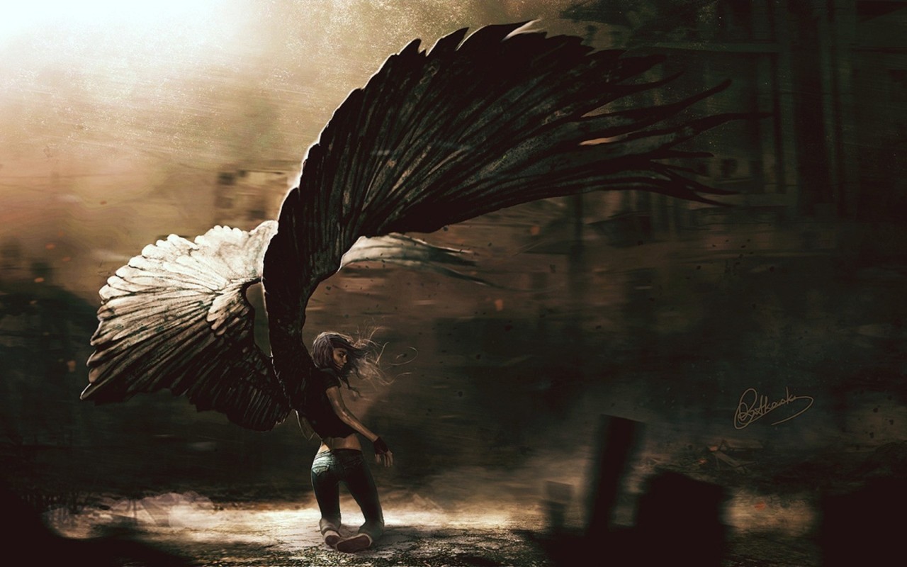 Great Fantasy Fallen Angel Background Wallpapers Angel