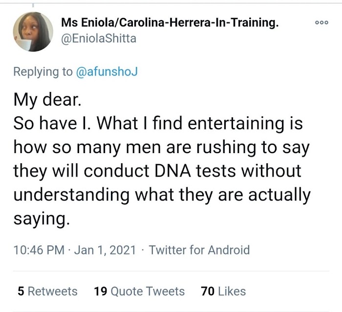 I'm able to Divorce My Husband If He Asks For DNA take a look at After Giving delivery – female