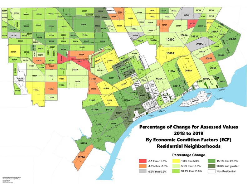 The Corner Side Yard Property Values On The Rise In Detroit And That S Great News