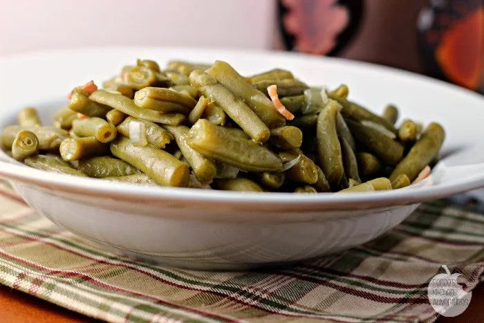 Crock Pot Green Bean Casserole - The Country Cook