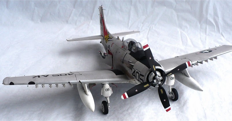 The Great Canadian Model Builders Web Page Douglas A 1h Skyraider