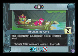 My Little Pony Through the Cave The Crystal Games CCG Card