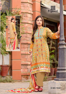 Mysoori Maira hasan NX Lawn Pakistani Suits