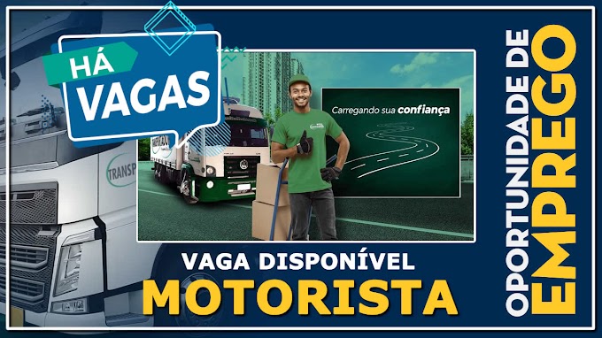 Transportadora Ideal abre vagas para Motorista Categoria C e D