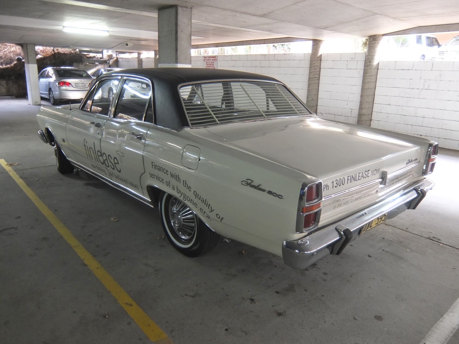 Aussie Old Parked Cars 1969 Ford ZB Fairlane 500