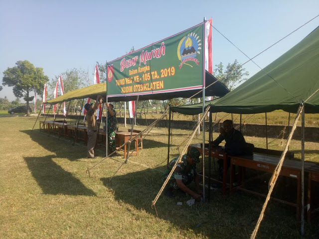 Pembukaan TMMD Reg 105 Akan Diisi Juga Bazar Untuk Warga   