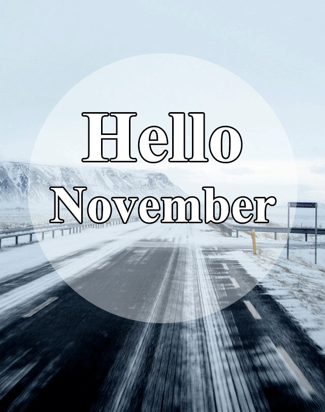 Trọn Bộ Hình Ảnh Chào Tháng 11 Đẹp Nhất, Hello November 2020