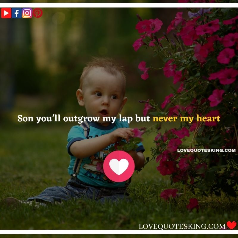 ʕ•́ᴥ•̀ʔっBest ①⓪⓪ Caption for baby girl Baby boy quotes from mother