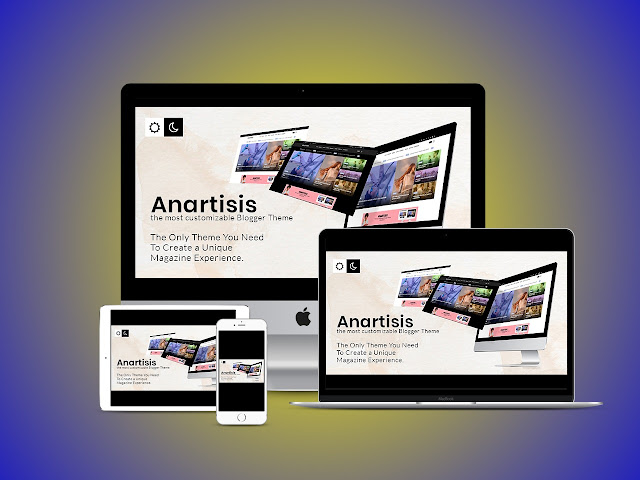 Anartisis - News & Magazine Blogger Template