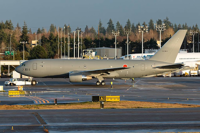 Boeing delivers KC46A tanker Japan