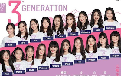 member bnk48 gen 3