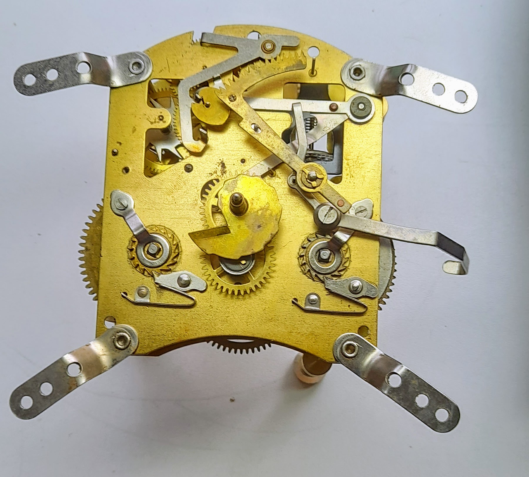 A. A. Timepieces Smiths Floating balance Mantel Clock Repair and Service