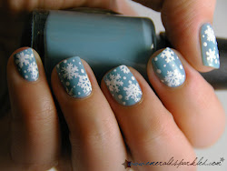 snowflake nail snowflakes polish nails manicure collect boots lace