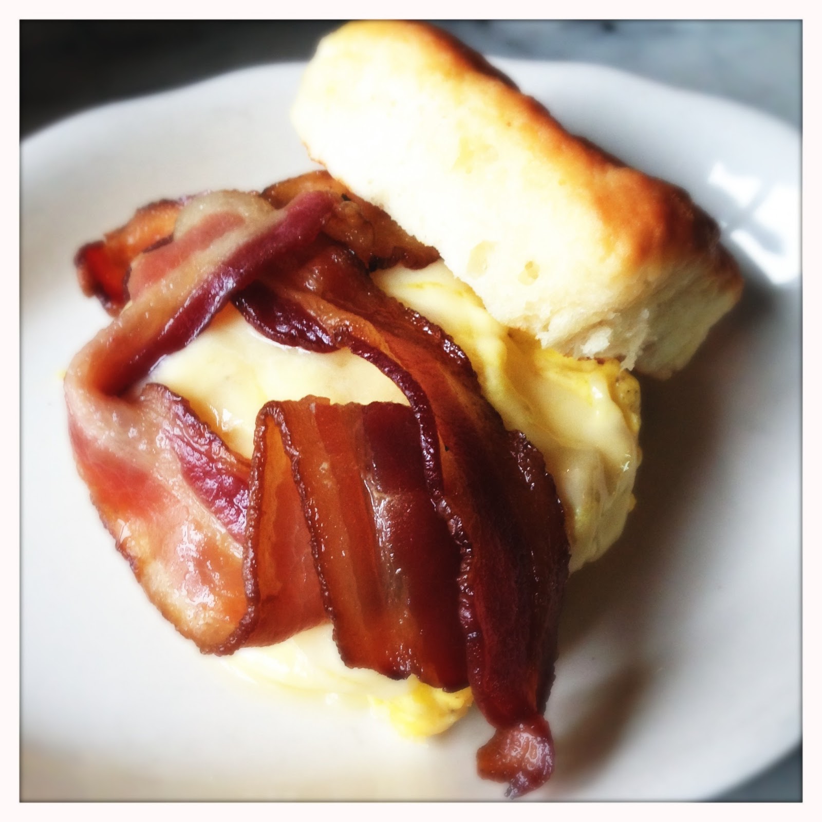 Han + Diana Eats! A Food Blog Marlow & Sons The Bacon Breakfast Biscuit