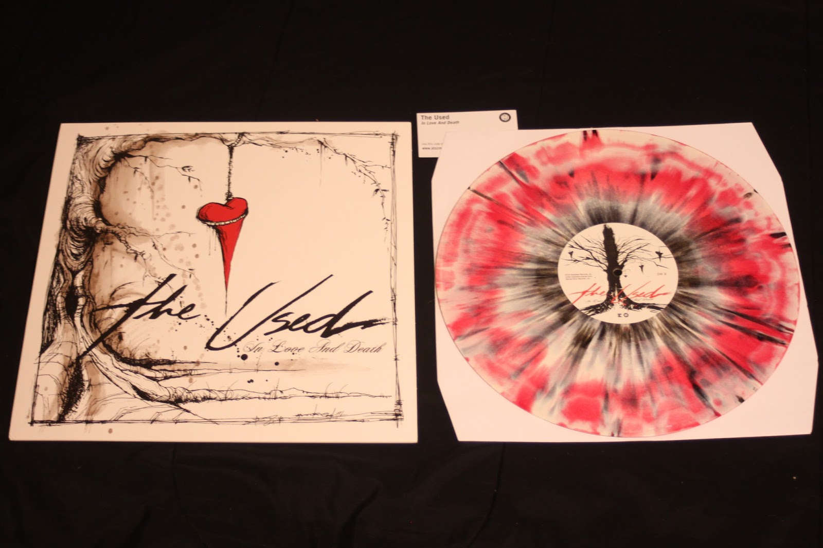 Around the groove the used in love and death vinyl