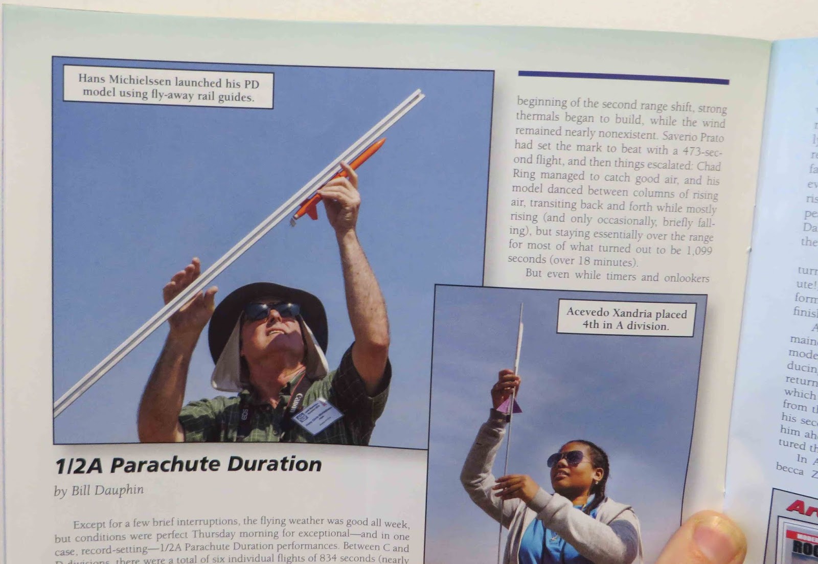 Model Rocket Building Sport Rocketry Magazine, November/December IIssue