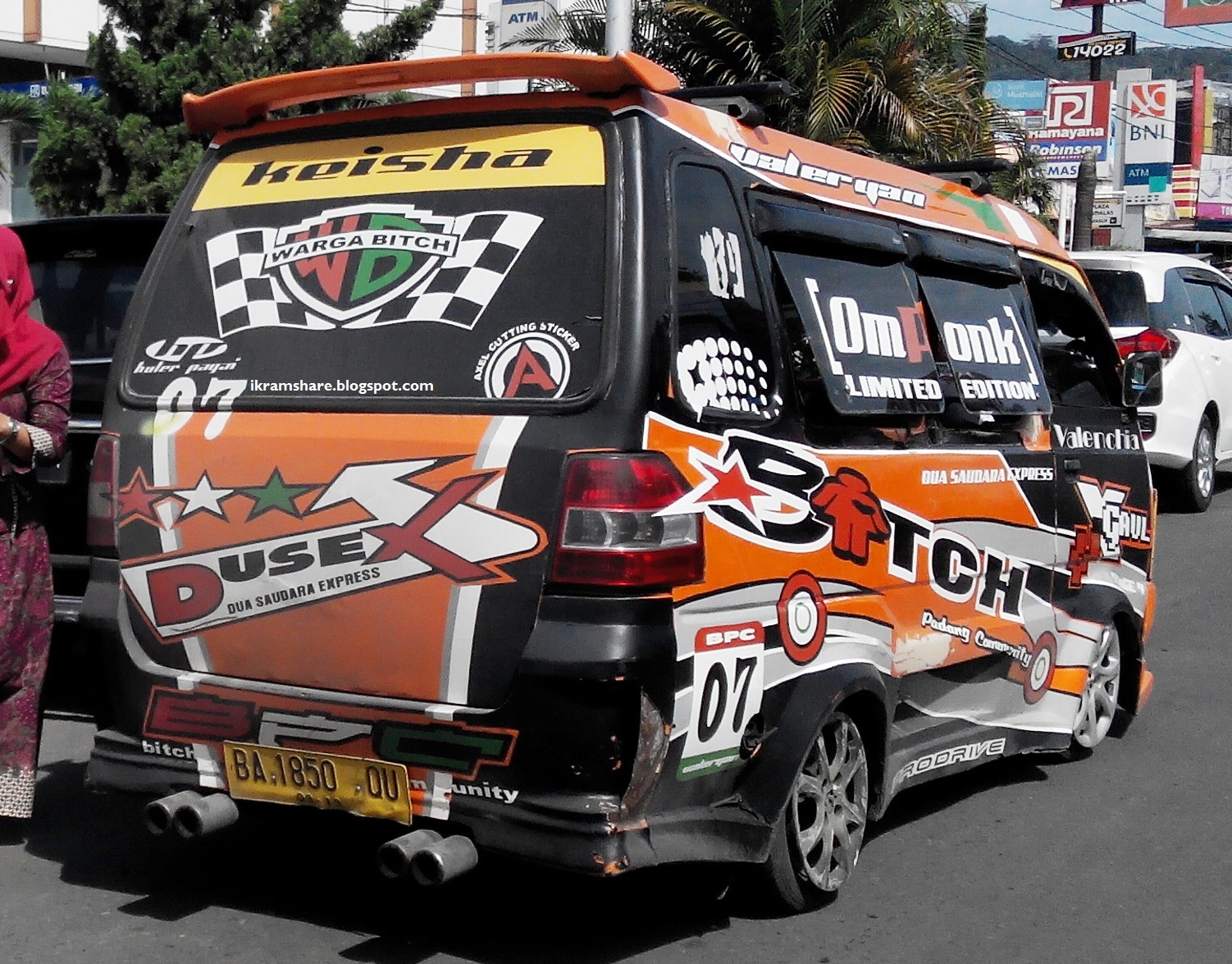 Foto Modifikasi Mobil Angkot Carry Sobat Modifikasi