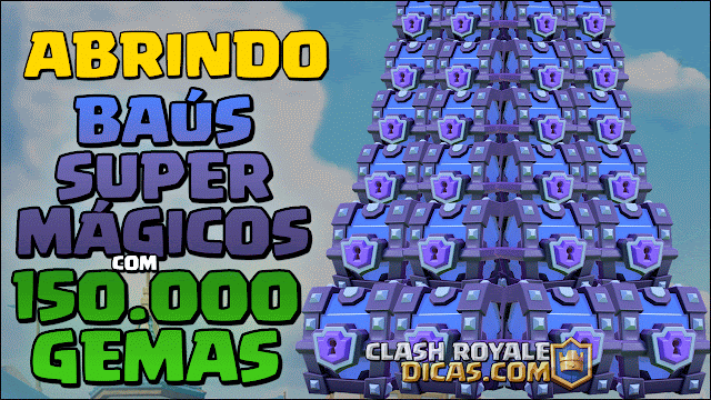 Gastando 150 mil GEMAS Clash Royale