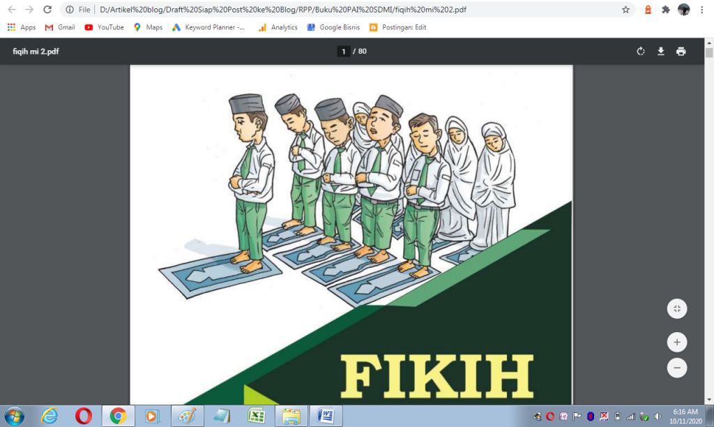 Buku Fikih Kelas 2 Sd Mi Sesuai Kma 183 Tahun 2019 Antapedia Com