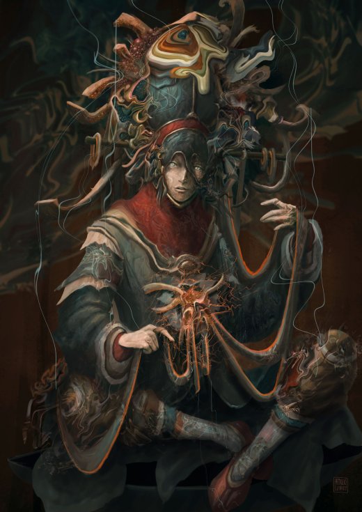 As incríveis ilustrações de fantasia e ficção científica de Patricio Clarey Patricio Clarey artstation arte ilustrações digitais surreais sombrias fantasia ficção científica quadrinhos