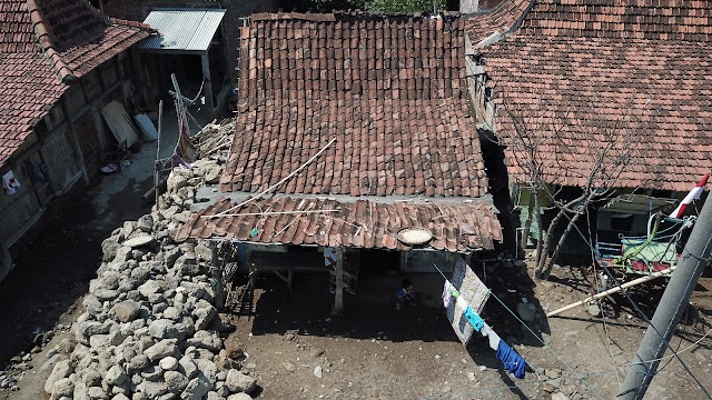 Foto Kondisi Awal Salah Satu Rumah Sasaran RTLH Serbuan Teritorial Korem 073/Makutarama di Sayung, Demak
