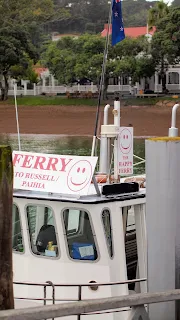 Happy Ferry from Paihia to Russell in the Bay of Islands New Zealand