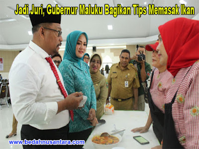 Jadi Juri, Gubernur Bagi Tips Masak Ikan 1 tips gub