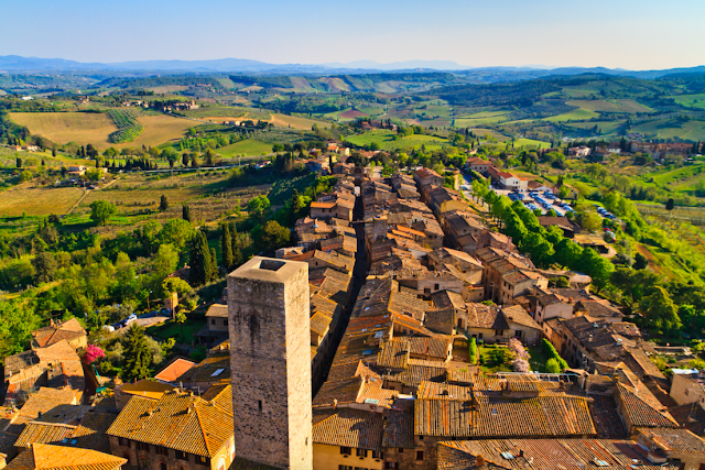 San Gimignano medieval town in italy