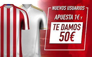 50€ gratis + 100€ Bienvenida Doblamos 1er depósito en Sportium Final de la Super Copa España 12-1-2020 50€ gratis + 100€ Bienvenida Doblamos 1er depósito en Sportium Final de la Super Copa España 12-1-2020