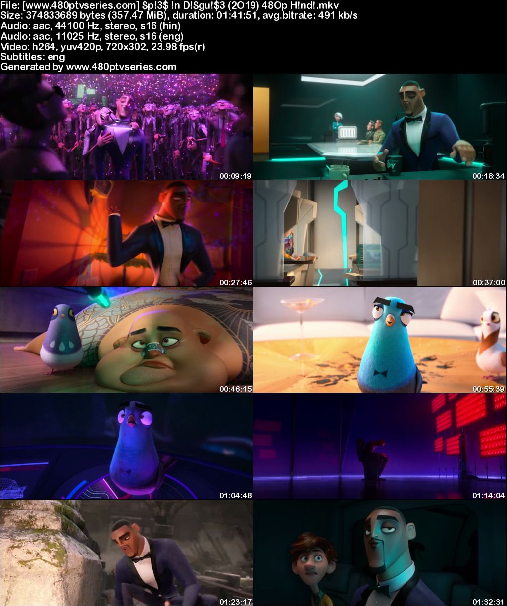 Spies in Disguise (2019) 350MB Full Hindi Dual Audio Movie Download 480p Bluray Free Watch Online Full Movie Download Worldfree4u 9xmovies