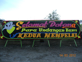 Papan Bunga Gandeng 3