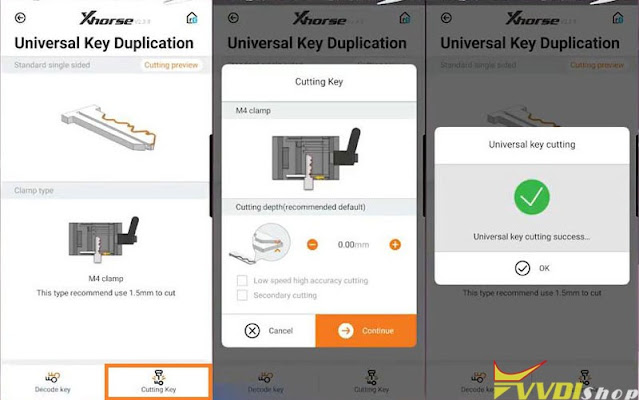 Cut Residential Keys with Xhorse Key Cutting Machine 5