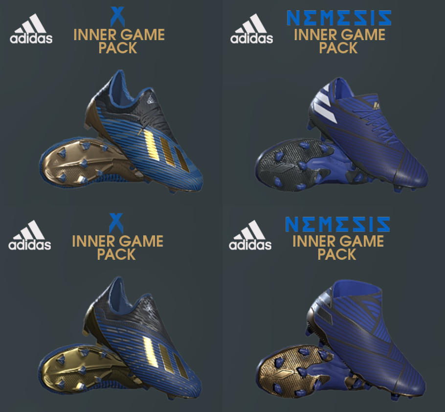 PES 2019 / PES 2018 Adidas Inner Game Pack 2019 by ~ PESNewupdate.com | Free Download Latest Pro Evolution Soccer Patch & Updates