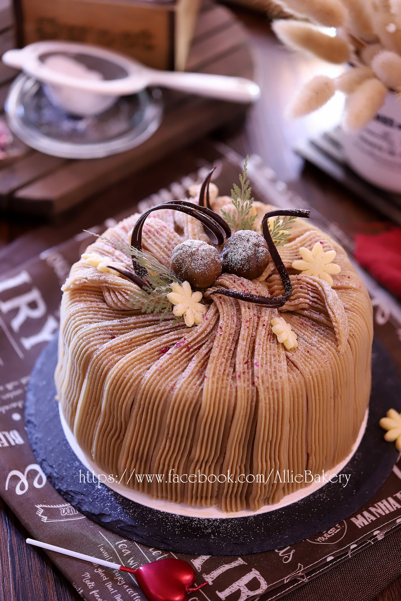 「巧克力栗子磅蛋糕」一到秋天就想念栗子的这份甜～_哔哩哔哩_bilibili