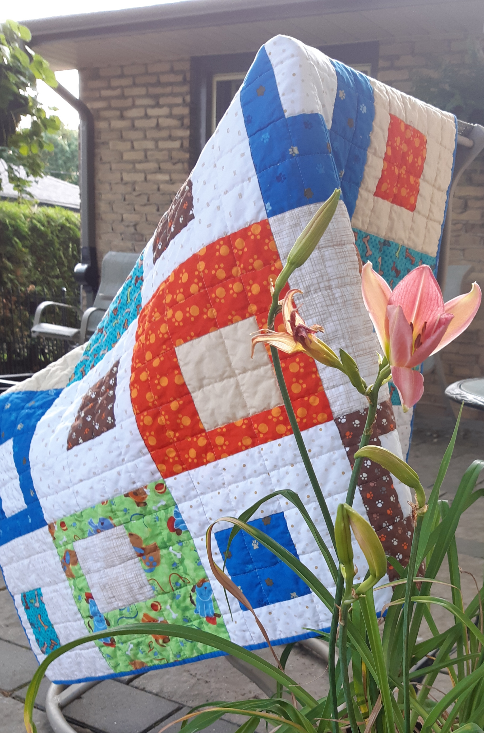 SEW LITTLE TIME Project Linus 2021 Quilt 3