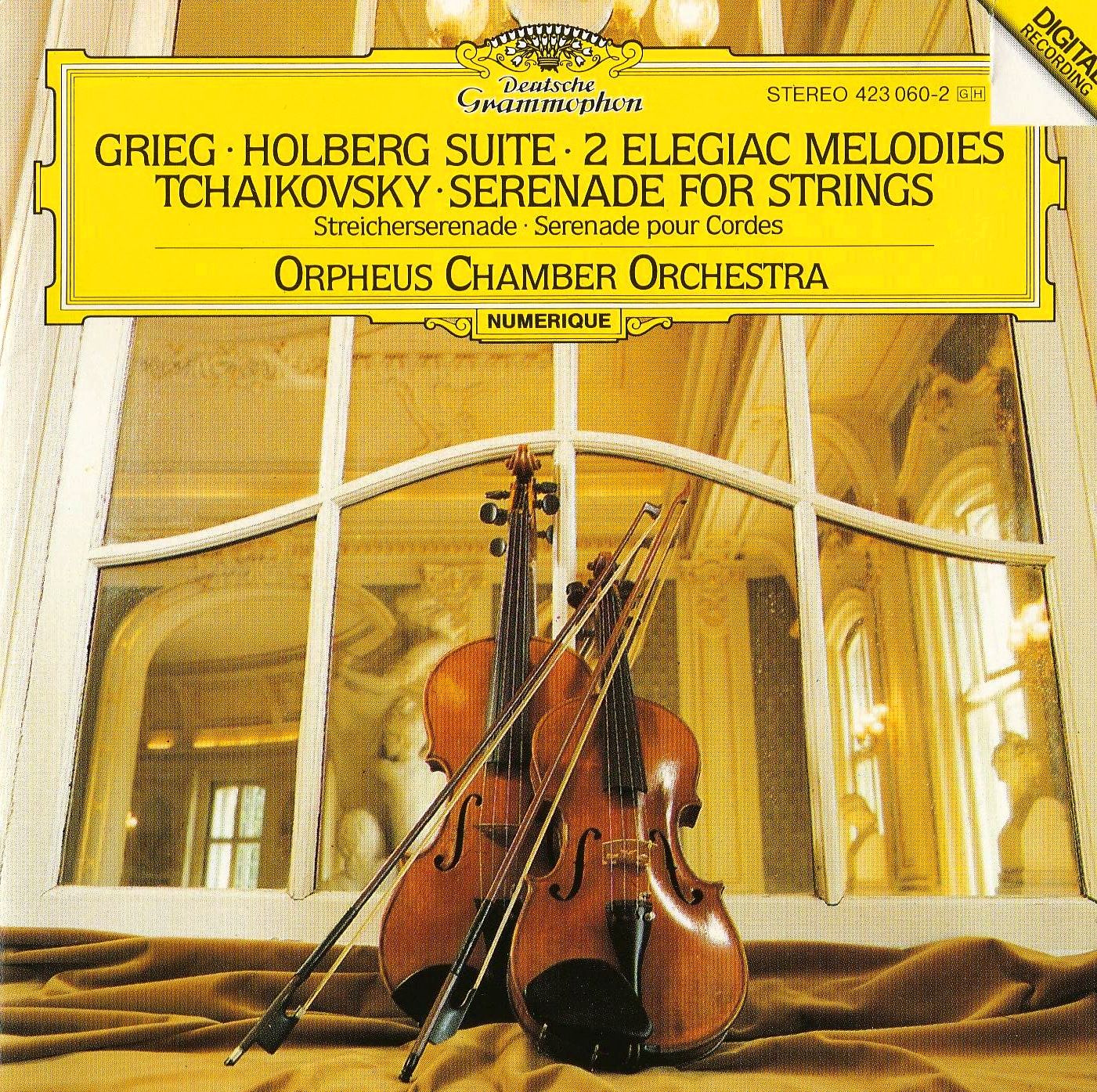 chucrute com quiabo Grieg Holberg Suite, 2 Elegiac Melodies