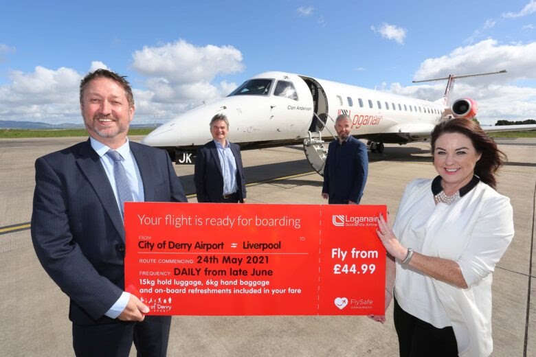Air101: Welcome back......City of Derry Airport – Liverpool flights resume
