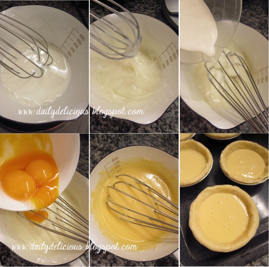 dailydelicious Chinese Egg Tarts Delicious little tarts!