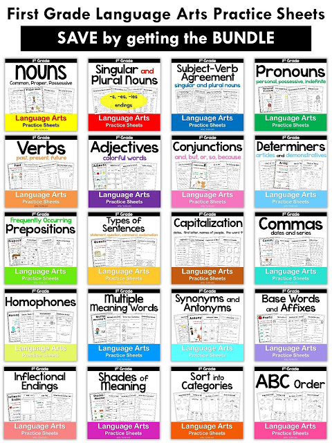 Tiny Teaching Shack: First Grade Common Core Language Arts