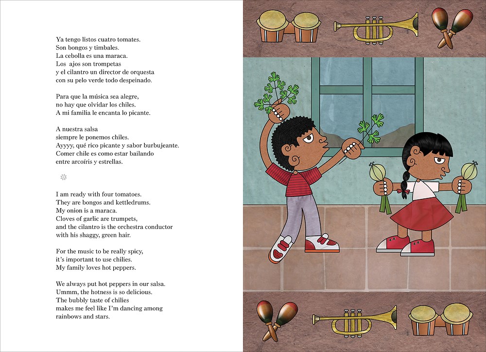 Great Kid Books Salsa Un poema para cocinar / A Cooking Poem, by