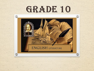 Grade 10 - English Literature