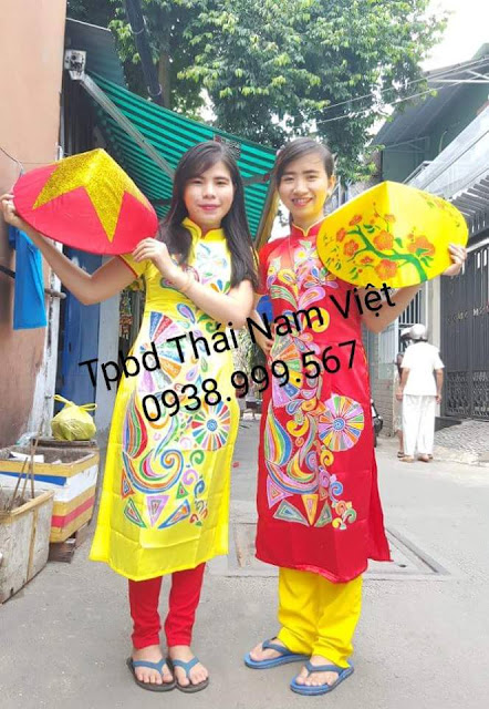 May bán cho thuê áo dài múa, áo dài cách tân nam nữ